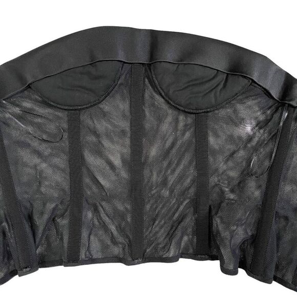 Maison Margiela Corset Top in Black - Picture 14 of 14